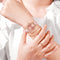 Reloj de Moda para Estudiante con Diamantes y Correa Coreana