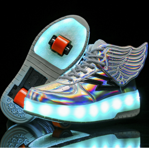 Patines con Ruedas LED Dobles - Patines Escolares Luminosos - Image 13