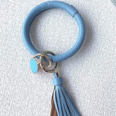 Set de Accesorios en Lana: Pulsera, Llavero y Bolsa Tejida - Image 12