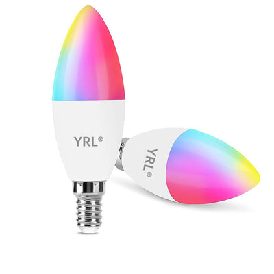 Bombilla LED RGB Inteligente E14 WiFi con Control por Voz para Alexa y Google Home - Image 14