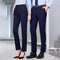 Pantalones Formales de Talle Alto con Drapeado Favorecedora