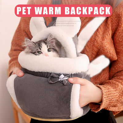 Mochila Transportadora para Gatos y Perros con Bolsillos Frontales - Image 8