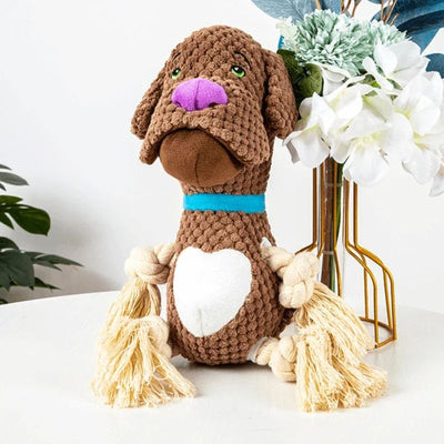 Juguete Interactivo para Perros con Sonidos y Cuerda de Algodón Resistente - Image 5