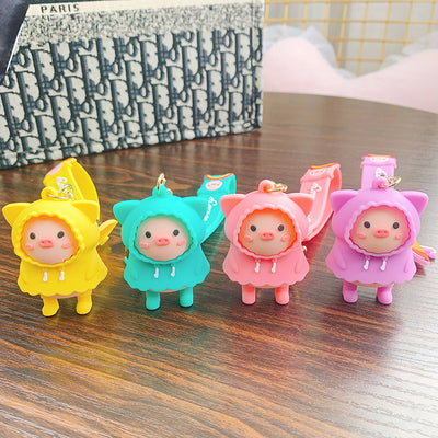 Llavero Adorable Cerdito Impermeable - Accesorio Creativo Cartoon - Image 13