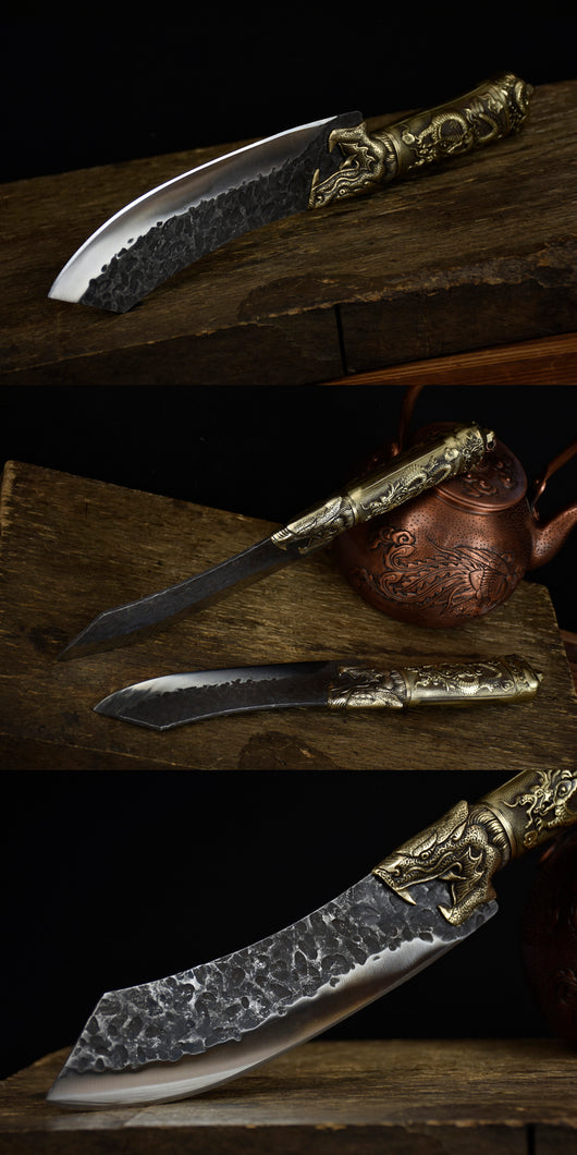 Cuchillo Dragon con Mango Dividido - Image 7