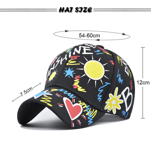 Gorra de Verano con Visera Curva y Estampado - Protección Solar Moderna - Image 7