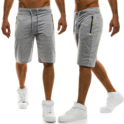 Pantalones Cortos Deportivos Camuflaje con Cremallera y Amarre - Image 3