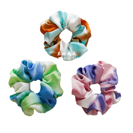 Banda Elástica Tie-Dye Grande para Cabello - Image 6