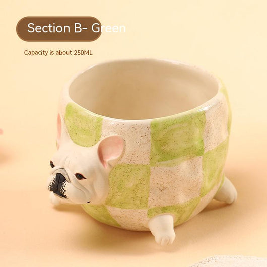 Taza de Café Bulldog Artesanal - Diseño Adorable y Creativo - Image 4