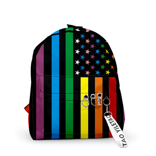 Mochila Escolar Unisex con Impresión 3D Digital - Estilo Moderno para Estudiantes - Image 14