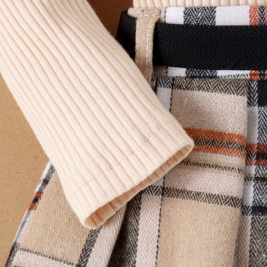 Conjunto Elegante de Otoño e Invierno para Niñas con Falda Plisada de Manga Larga - Image 20
