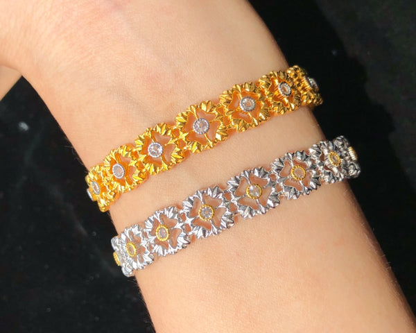 Pulsera de Plata S925 con Topacio Natural