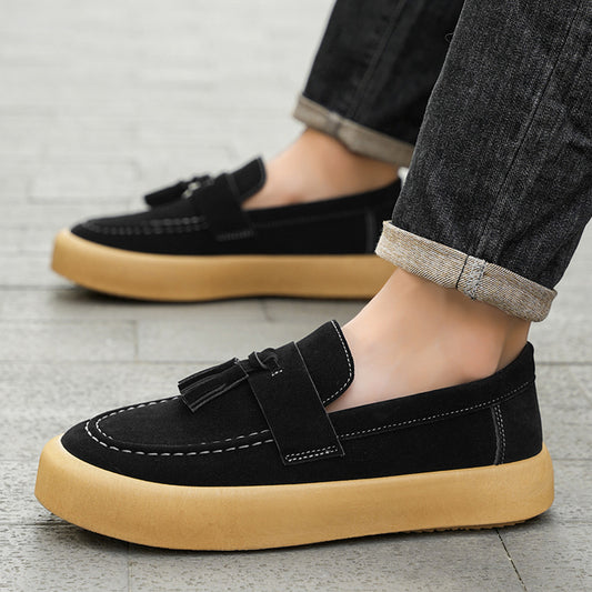 Zapatos Derby Estilo Británico - Mocasines Casuales para Hombre