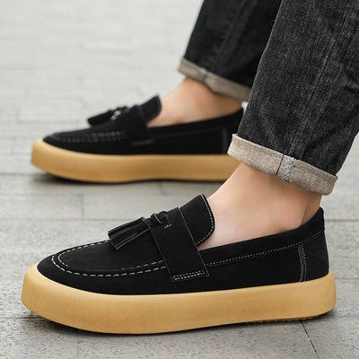 Zapatos Derby Estilo Británico - Mocasines Casuales para Hombre