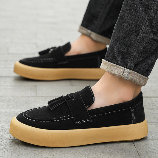 Zapatos Derby Estilo Británico - Mocasines Casuales para Hombre