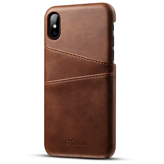 Funda de Celular Artesanal con Respaldo de Cuero Sintético - Image 3