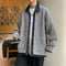 Cardigan Tejido Hombre Patchwork Multicolor Bloques de Color