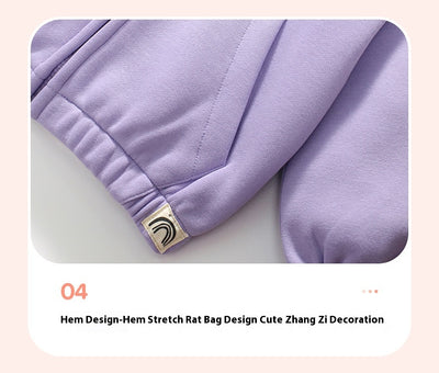 Conjunto Térmico Deportivo para Niñas con Sudadera Polar - Image 11