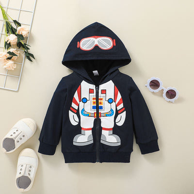 Chaquetas con Capucha para Niños - Camisetas con Cierre - Image 7