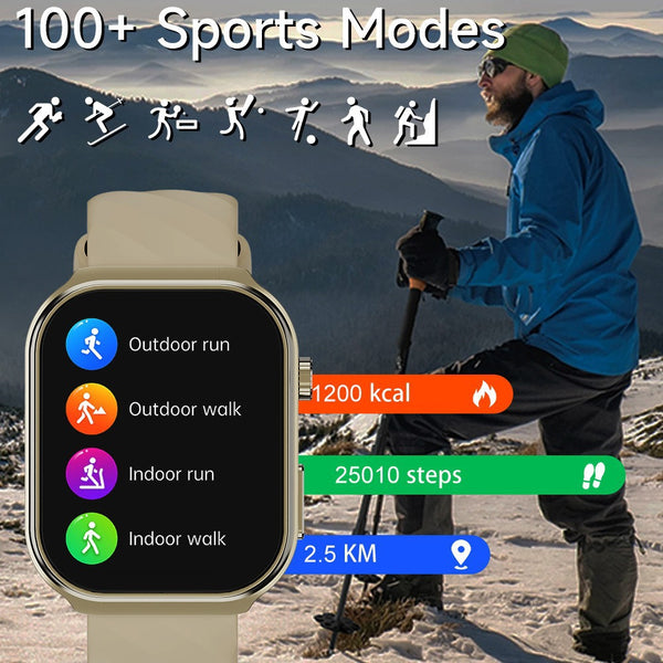 Reloj Inteligente U13 con Pantalla Curva 22" y Llamadas por Bluetooth