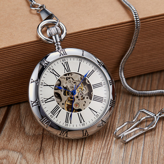 Reloj de Bolsillo Mecánico Automático Diseño Serpiente - Joya Vintage Clásica - Image 5