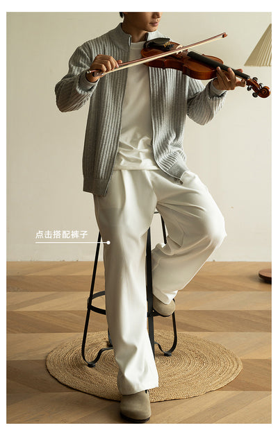 Cardigan con Cierre Casual para Hombre - Suéter Abrigo Versátil - Image 20