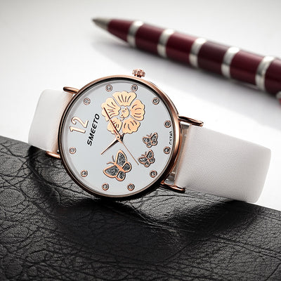 Reloj de Moda para Dama con Cinturón de Diamantes de Imitación Coreano - Image 8