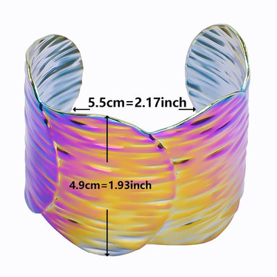 Pulsera Ajustable de Acero Inoxidable Estilo Europeo y Americano - Image 13