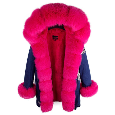 Chaqueta Denim Bordada para Mujer - Algodón Premium - Image 10