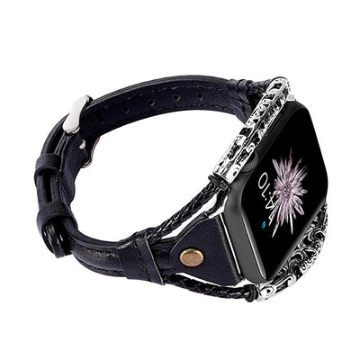 Pulsera Vintage de Cuero y Metal Artesanal - Image 9