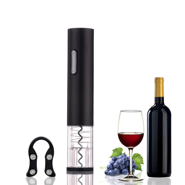 Abridor de Vino Eléctrico Automático con Cortador de Papel de Aluminio