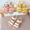 Sandalias Planas Infantiles con Flores para Playa