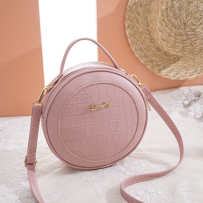 Bolsa de Hombro Coreana con Patrón Geométrico - Portátil y Elegante - Image 5