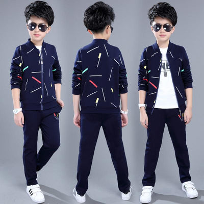 Conjunto de Dos Piezas Estilo Western Coreano para Niño