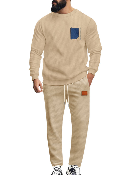 Suéter Deportivo Combinado Dos Piezas - Conjunto Casual Moderno - Image 31