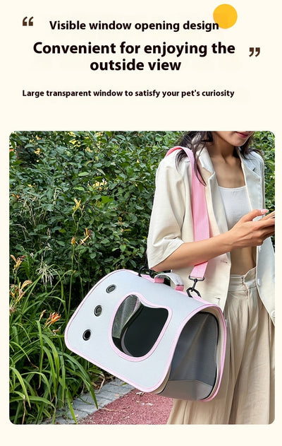 Bolsa Bandolera Transportadora para Mascotas - Gran Capacidad Transpirable - Image 18
