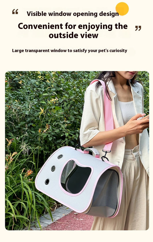 Bolsa Bandolera Transportadora para Mascotas - Gran Capacidad Transpirable - Image 18