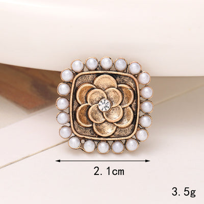 Adornos de Cristal Brillante para Zapatos - Accesorios DIY Estilo Clásico con Flor de Perla - Image 15