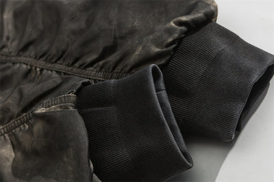 Chaqueta de Béisbol Vintage Desgastada para Hombre - Image 16
