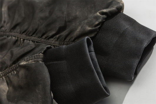 Chaqueta de Béisbol Vintage Desgastada para Hombre - Image 16