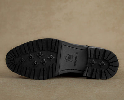 Zapatos de Cuero Ejecutivo Talla Grande - Elegancia Profesional para Hombres - Image 10