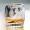 Vaso de Whisky Cristal Tallado a Mano Estilo Edo Lujo Retro