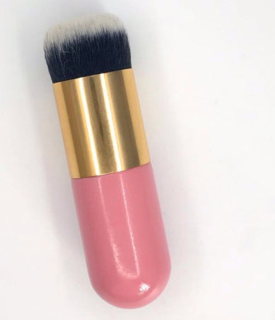 Brocha de Maquillaje Difuminadora Chubby - Base y Polvo Profesional - Image 12