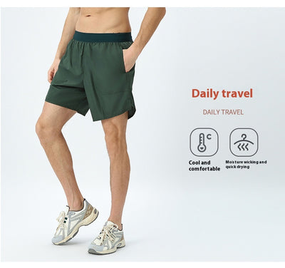 Shorts Deportivos a Juego para Pareja - Transpirable Seda de Hielo - Image 11