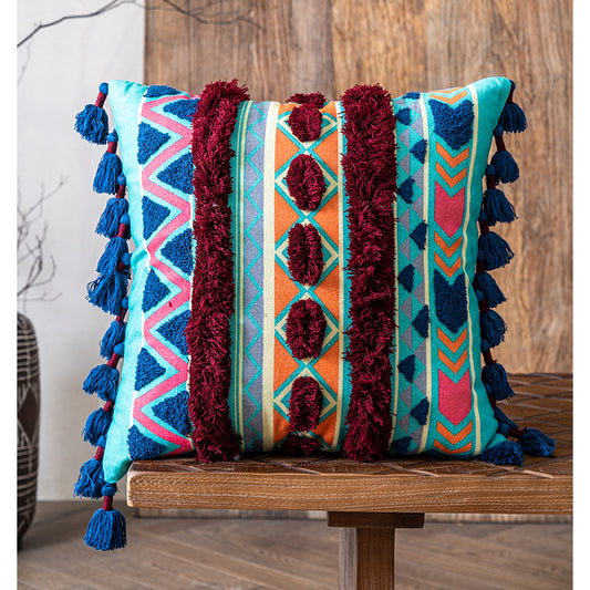 Almohada de Cintura de Algodón Premium Tejida a Mano - Image 2