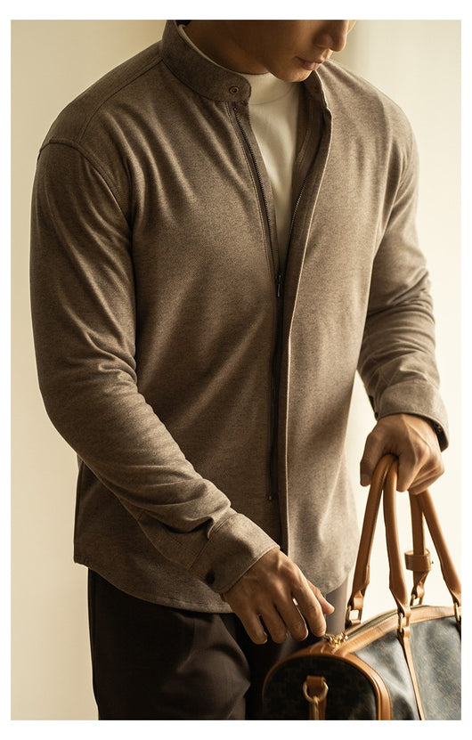 Camisa Slim Casual para Otoño e Invierno - Image 18