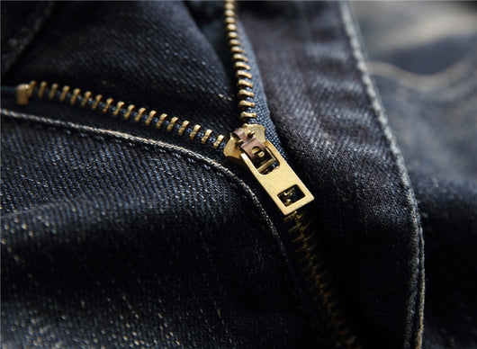 Jeans Rotos Elásticos Estilo Europeo Americano para Hombre - Image 10
