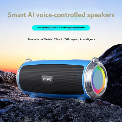 Parlante Inteligente Bluetooth Portátil - Sonido Potente en Cualquier Lugar