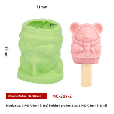 Molde de Silicona para Helados Signos del Zodiaco - Image 3