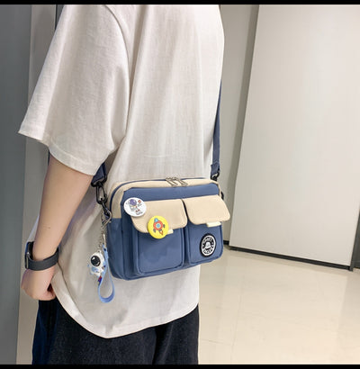 Bolsa Mensajera Crossbody para Hombre con Distintivo - Image 21